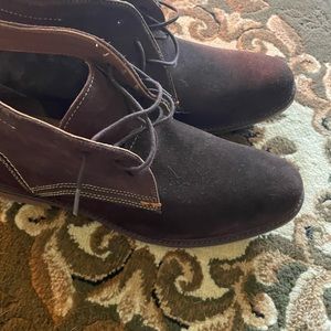 Hush puppies brown suede chukka boot